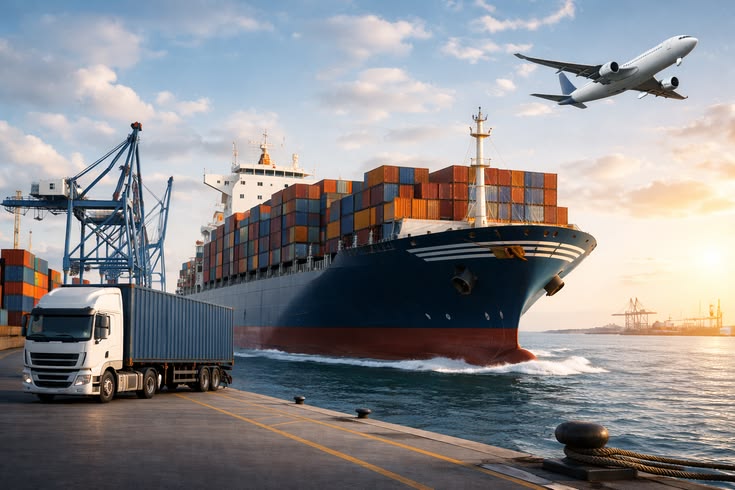 Multi-Shipping from Dubai to Worldwide Destinations Complete Door to Door Export Solutions