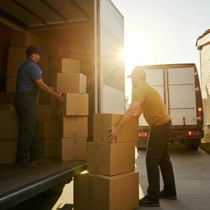 Door-to-door moving services Dubai with real-time tracking